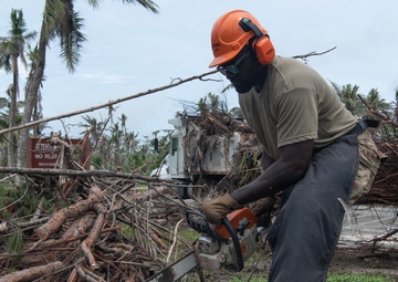 556th, 560th and 567th RED HORSE aid Andersen in Typhoon Mawar recovery