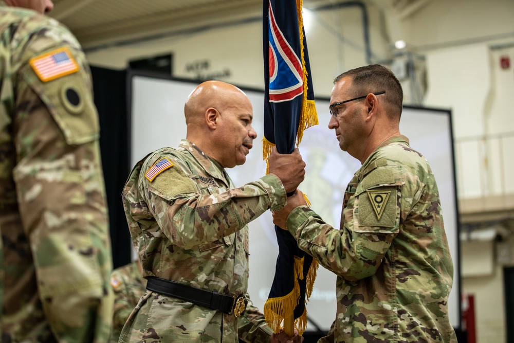 Ohio National Guard conducts senior enlisted leader change of responsibility ceremony