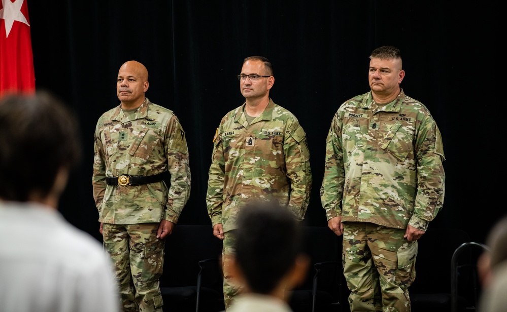 Ohio National Guard conducts senior enlisted leader change of responsibility ceremony