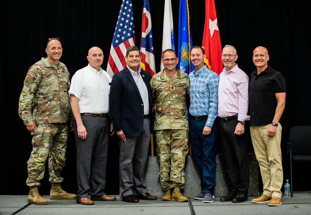 Ohio National Guard conducts senior enlisted leader change of responsibility ceremony