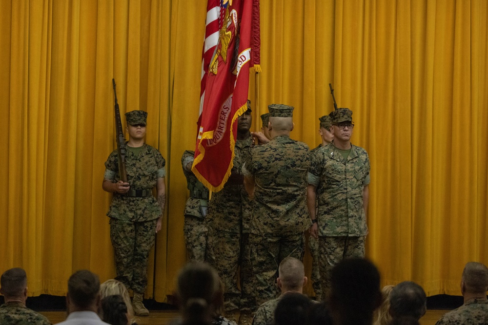 Headquarters Battalion Change of Command