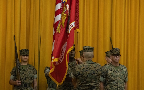 Headquarters Battalion Change of Command