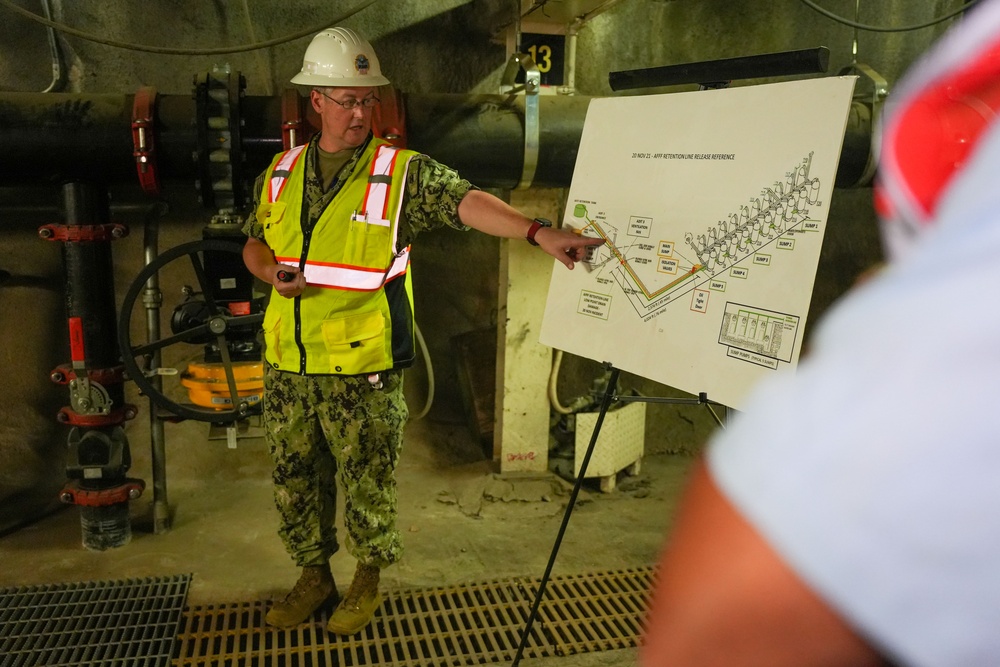 Hawaii State Government Agencies Visit the Red Hill Bulk Fuel Storage Facility