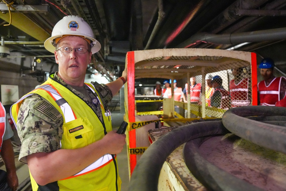 Hawaii State Government Agencies Visit the Red Hill Bulk Fuel Storage Facility