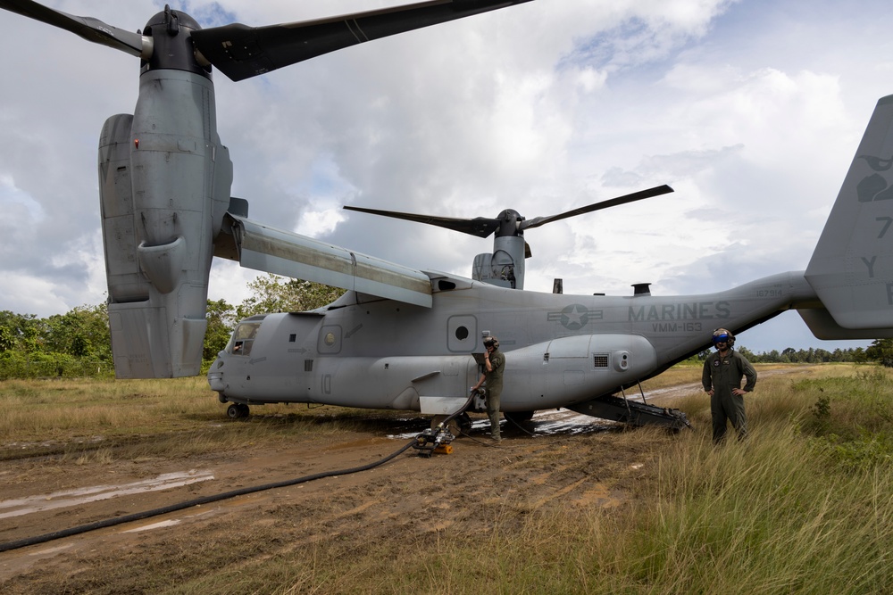 U.S. and Philippine Marines Conduct Notional Airfield Seizure and FARP Operations