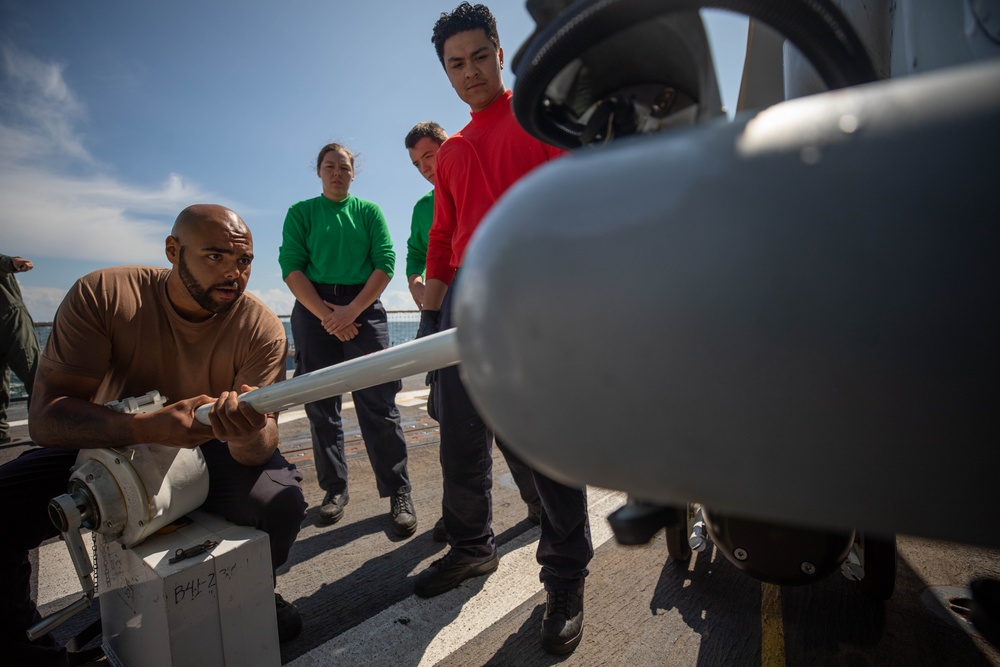 USS Roosevelt Conducts Recoverable Exercise Torpedo Drills in the Baltic Sea