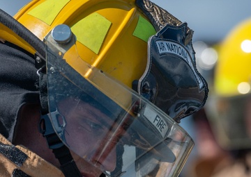 134th firefighters train with Marine firefighters in Oahu