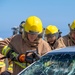 134th firefighters train with Marine firefighters in Oahu