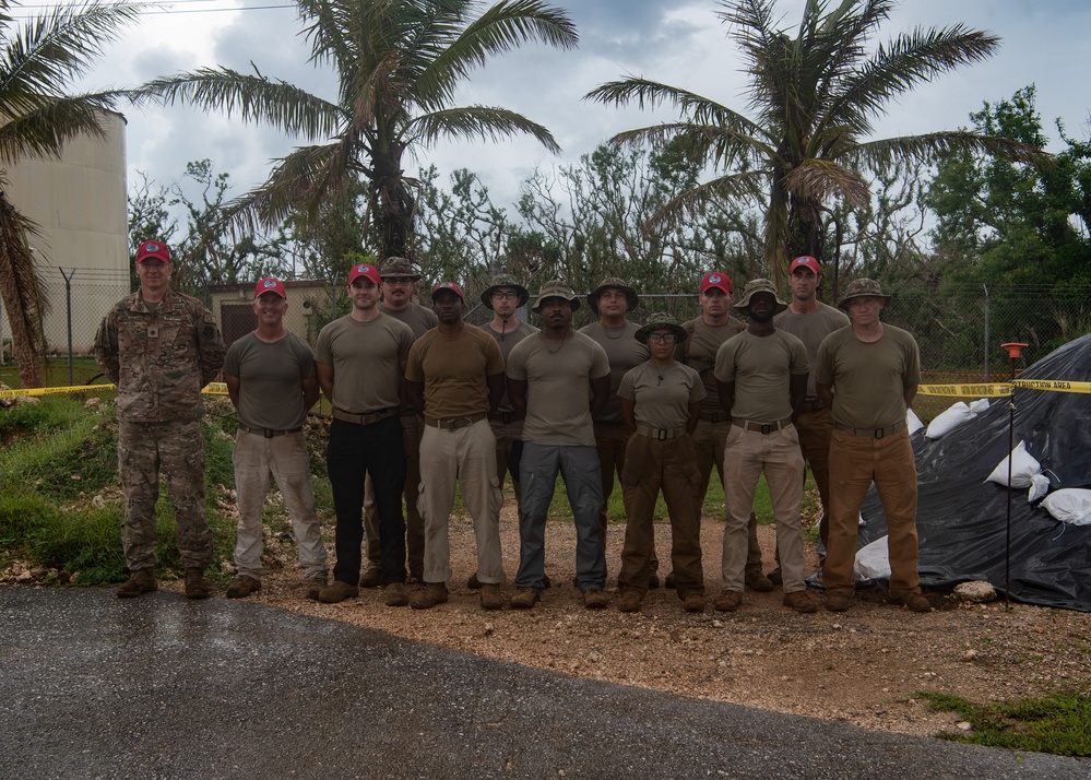 556th, 560th and 567th RED HORSE aid Andersen in Typhoon Mawar recovery