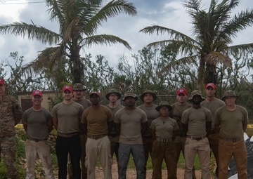 556th, 560th and 567th RED HORSE Squadrons aid Andersen in Typhoon Mawar recovery