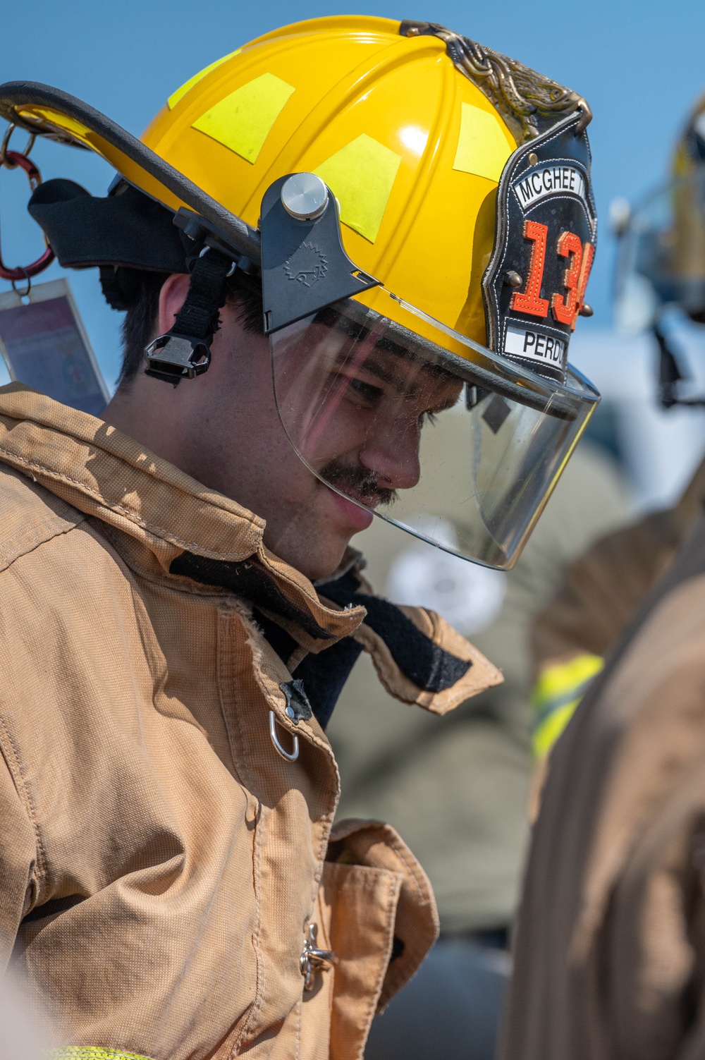 134th firefighters train with Marine firefighters in Oahu