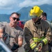 134th firefighters train with Marine firefighters in Oahu