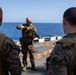 26th MEU Marines conduct weapon familiarization drills aboard USS Bataan