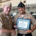 Sailors receive Awards at Quarters