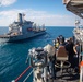 USS Antietam (CG 54) Approaches USNS Rappahannock (T-AO 204) Before RAS