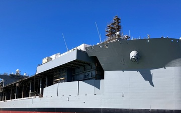 USS Hershel “Woody” Williams successfully completes maintenance period in Croatia