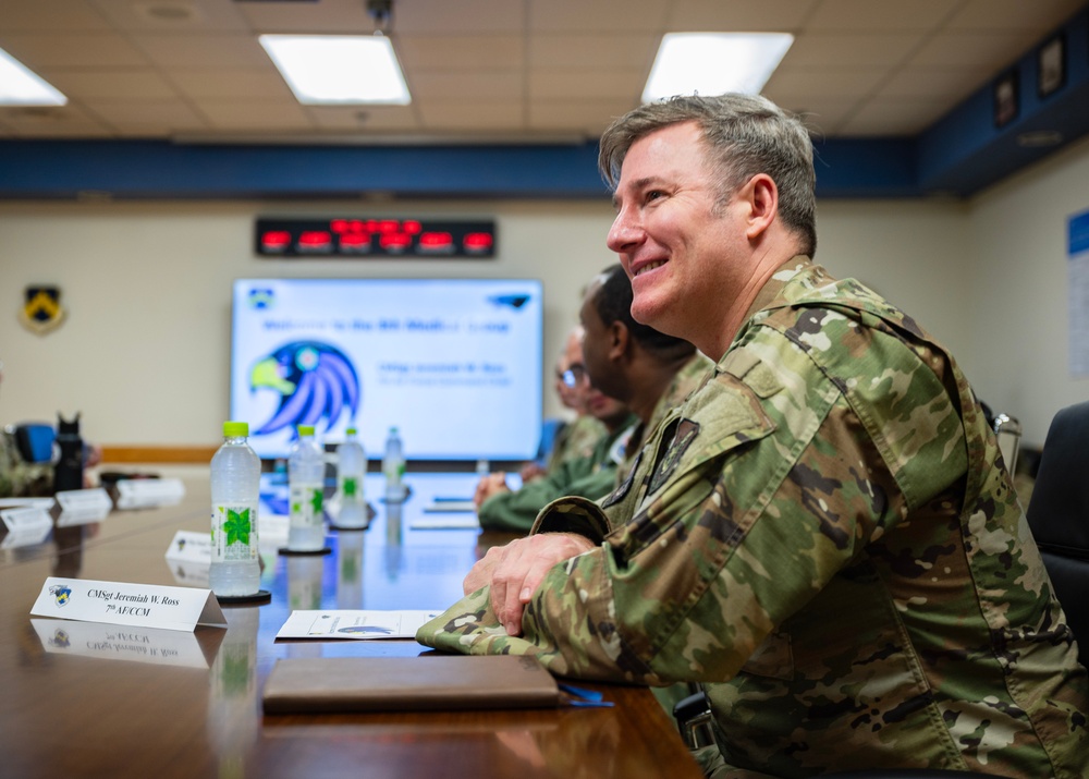 7th Air Force Command Chief kicks off tenure with Kunsan AB visit