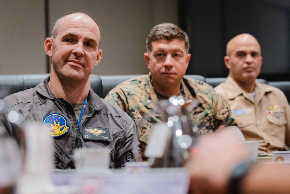 Commander of U.S. Forces Japan visits Marine Corps Air Station Iwakuni to discuss quality of life