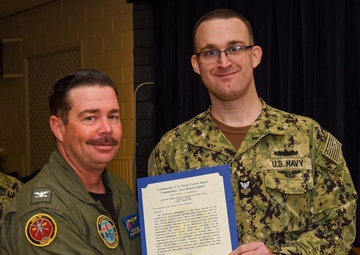 NSF Diego Garcia Awards at Quarters - July