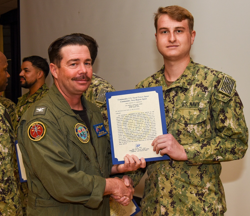 NSF Diego Garcia Awards at Quarters - July