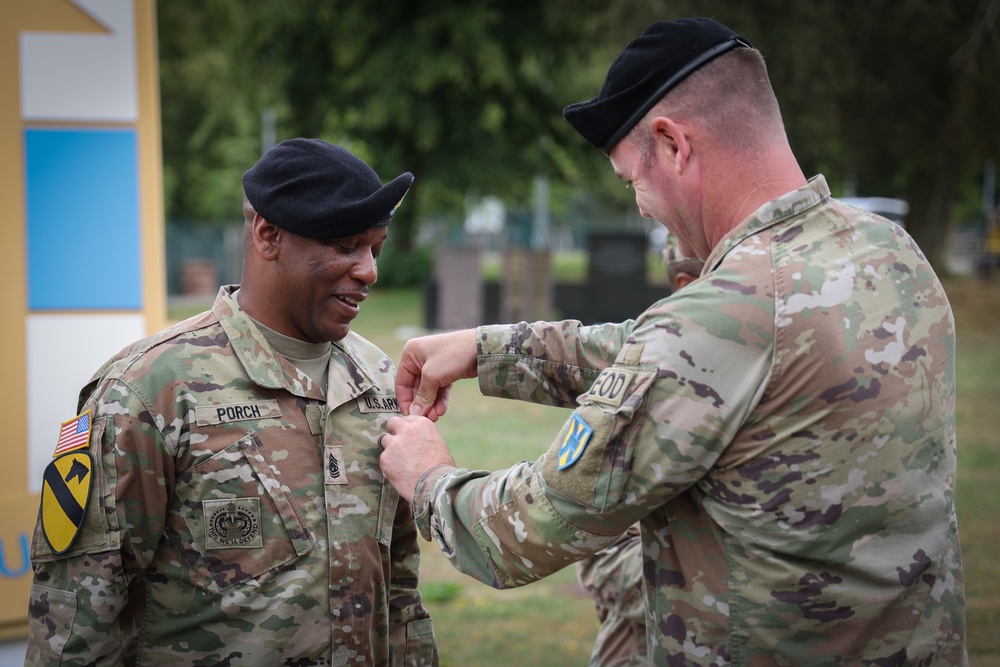 21st Special Troops Battalion Relinquishment of Responsibility Ceremony