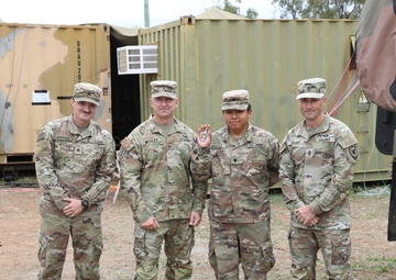Brig. Gen. Meisler visits Townsville Field Training Area