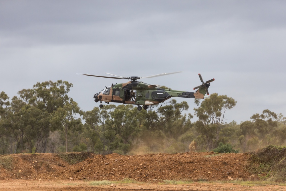 Battle Group Ram conducts air assault operation