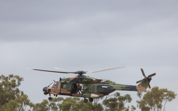 Battle Group Ram conducts air assault operation