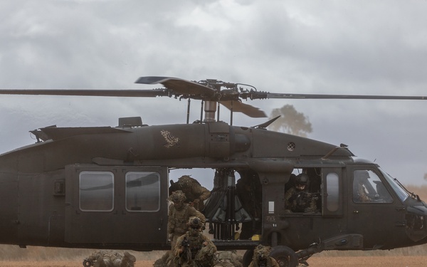 Battle Group Ram conducts air assault operation