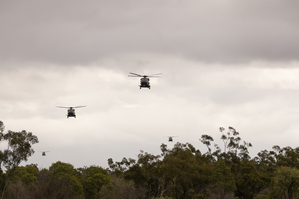 Battle Group Ram conducts air assault operation