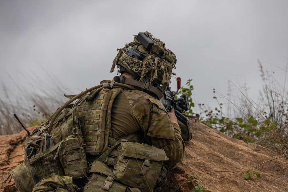 Battle Group Ram conducts air assault operation