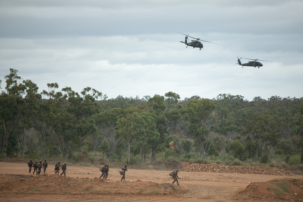 Battle Group Ram conducts air assault operation