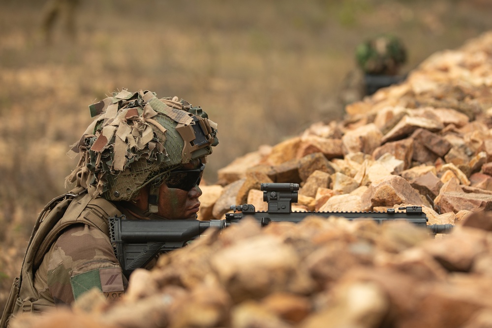 Battle Group Ram conducts air assault operation