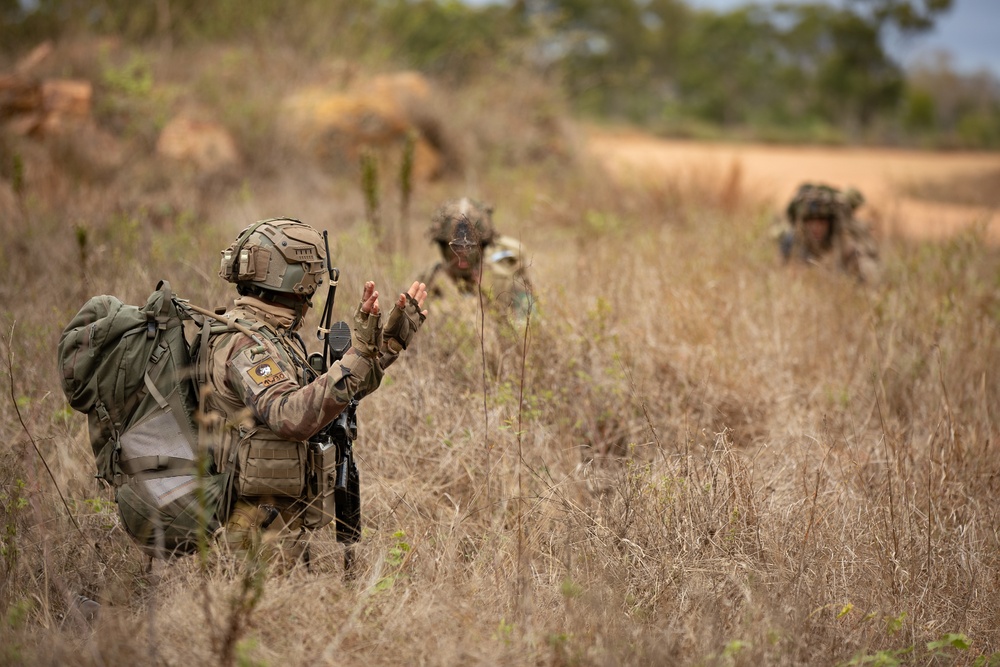 Battle Group Ram conducts air assault operation