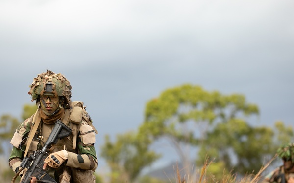 Battle Group Ram conducts air assault operation
