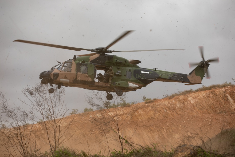 Battle Group Ram conducts air assault operation