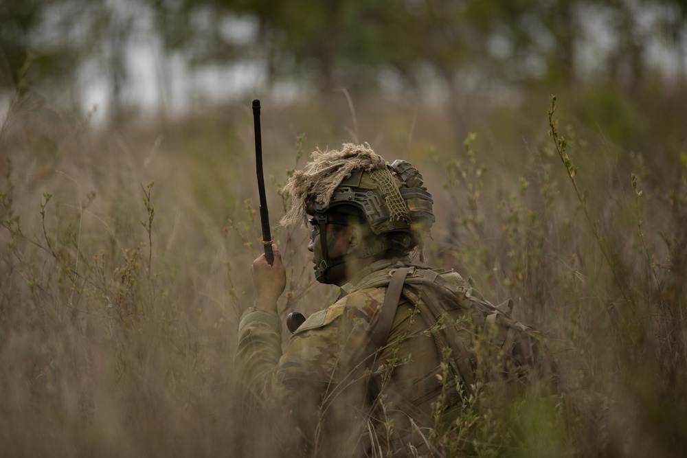 Battle Group Ram conducts air assault operation