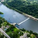 Helicopter flight over Pittsburgh District locks, dams, reservoirs