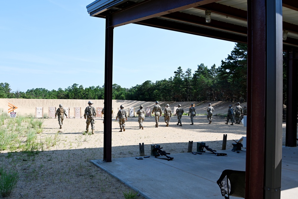 FORT DIX-US Army Reserve Warrior Exercise (WAREX) RANGE 33 ZERO AND GROUPING. JULY 26, 2023