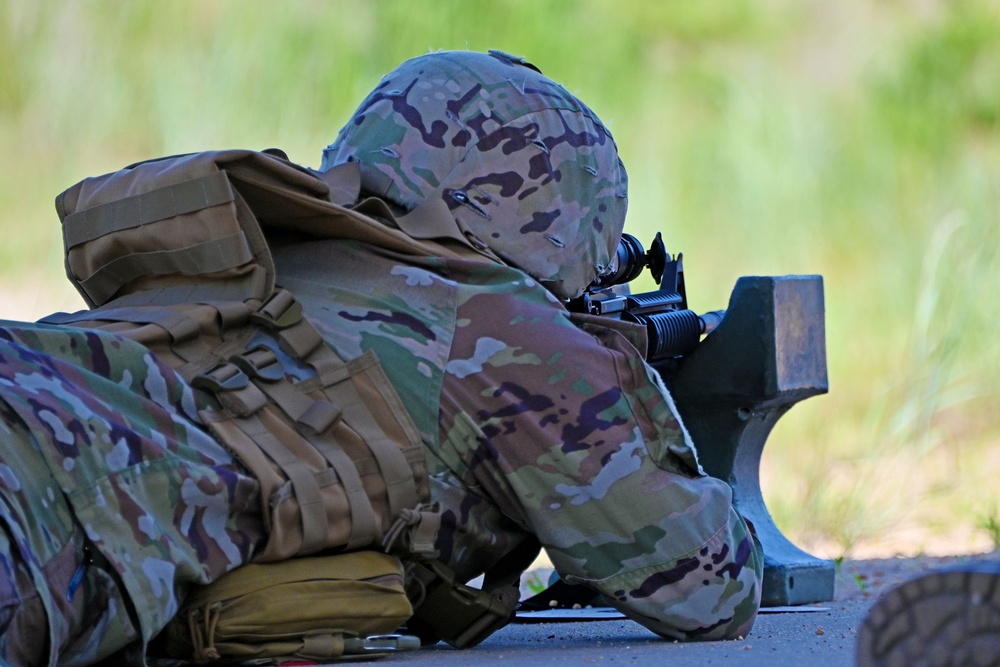 FORT DIX-US Army Reserve Warrior Exercise (WAREX) RANGE 33 ZERO AND GROUPING. JULY 26, 2023