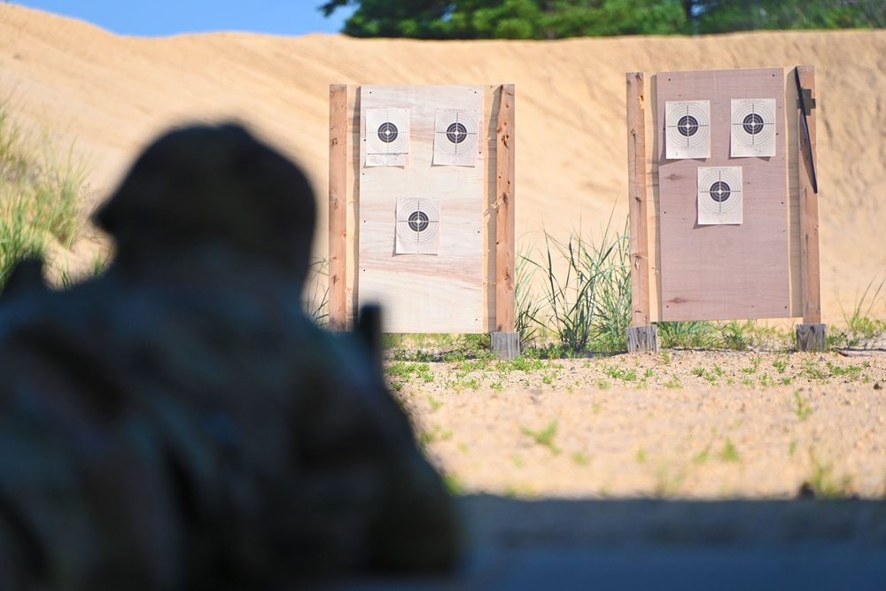 FORT DIX-US Army Reserve Warrior Exercise (WAREX) RANGE 33 ZERO AND GROUPING. JULY 26, 2023