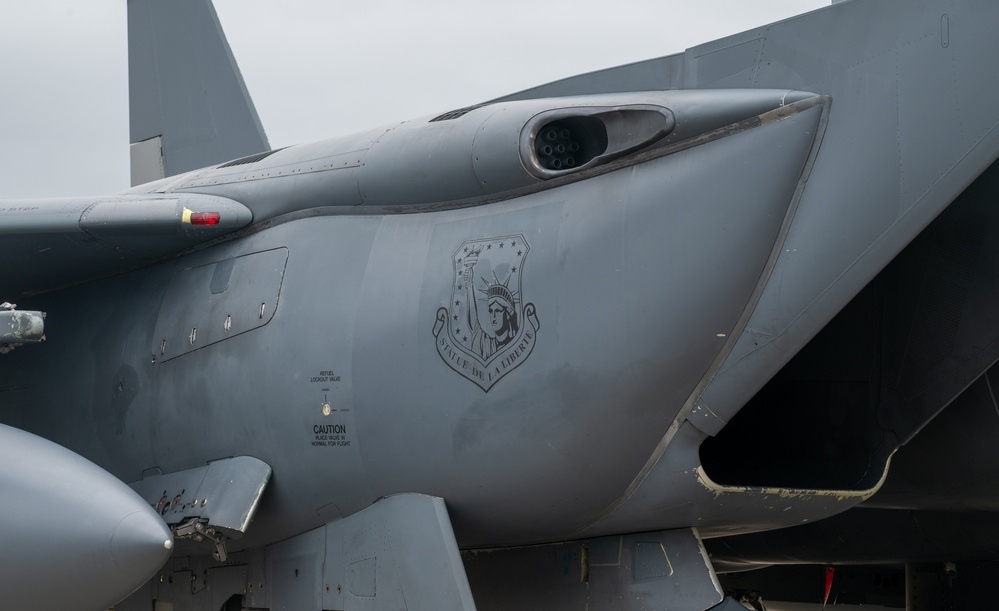 RAF Lakenheath's first F-15 to achieve 10,000 flight hours