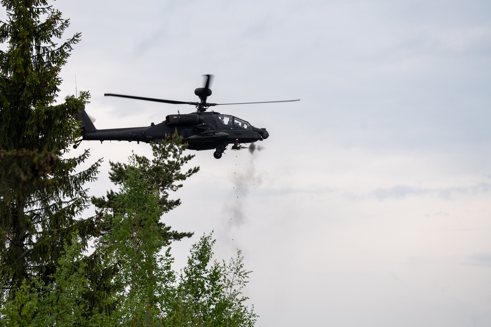 1-107 Field Artillery Det 1 Participates in SPRING STORM 23