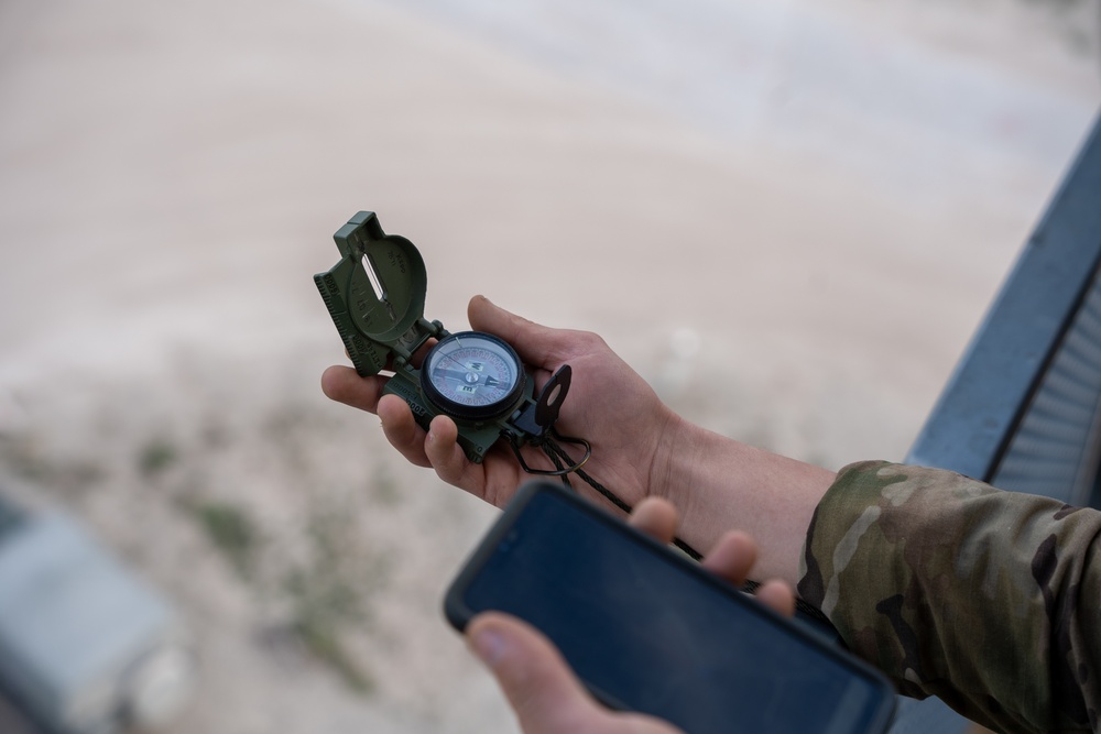 1-107 Field Artillery Det 1 Participates in SPRING STORM 23