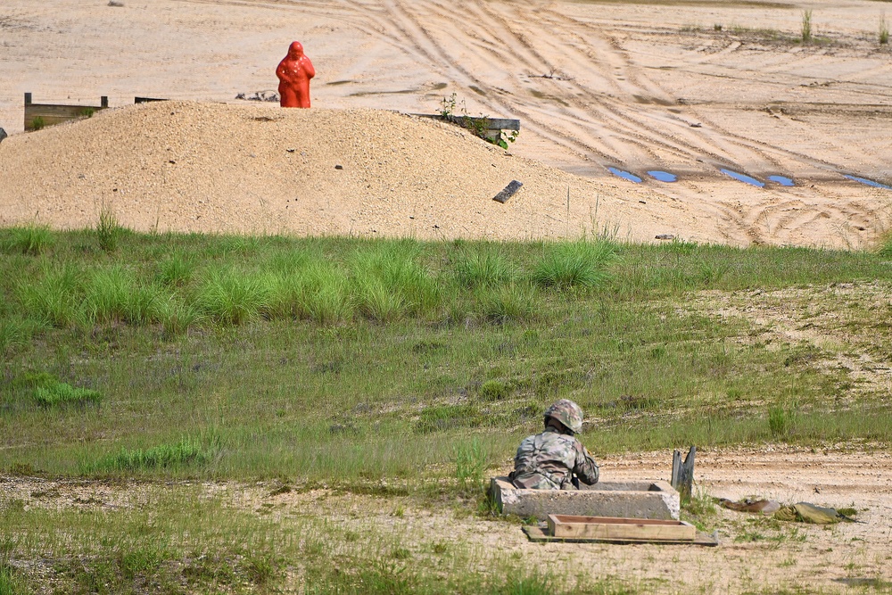 FORT DIX-US Army Reserve Warrior Exercise (WAREX) RANGE 32 Defense Live Fire. JULY 21, 2023