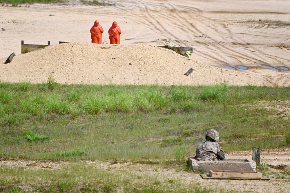 FORT DIX-US Army Reserve Warrior Exercise (WAREX) RANGE 32 Defense Live Fire. JULY 21, 2023