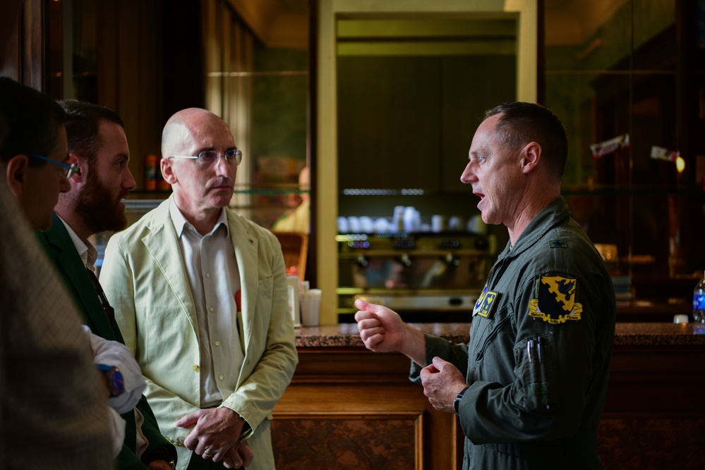 Belluno community leaders visit 31FW