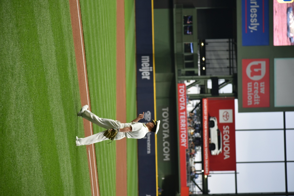 Milwaukee Navy Week, First Pitch