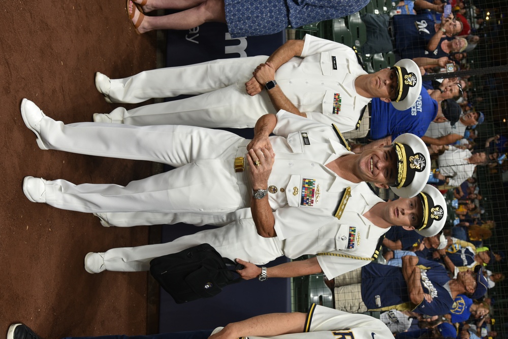 Milwaukee Navy Week, First Pitch