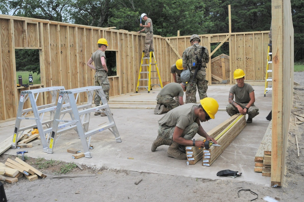 FORT DIX- US Army Reserve Warrior Exercise (WAREX) Range 12 Urban Ops